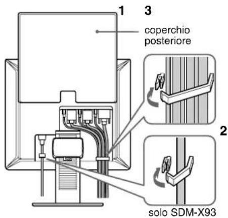 SONY SDMX73 - Punto 4: Raggruppamento di cavi e fili - 1