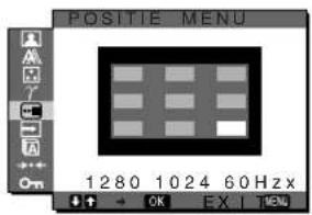 SONY SDMX73 - POSITIE MENU menu - 1