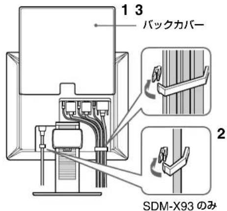 SONY SDMX73 - 準備4：コードをまとめる - 1