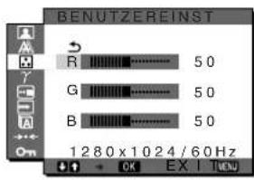 SONY SDMX73 - Menü :FARBE - 2