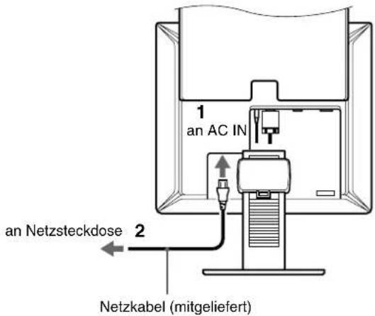 SONY SDMX73 - Schritt 3: Anschließen des Netzkabels - 1
