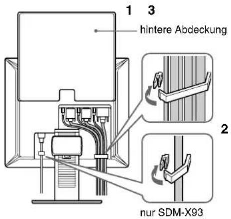 SONY SDMX73 - Schritt 4: Bündeln der Kabel - 1