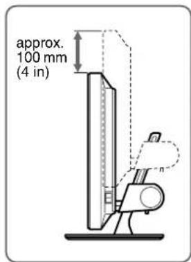 SONY SDMX73 - Setup 6: Adjust the height and tilt - 2