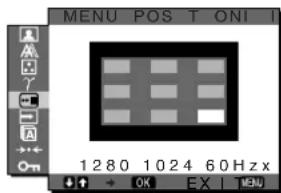 SONY SDMX73 - MENU POSITION menüsü - 1