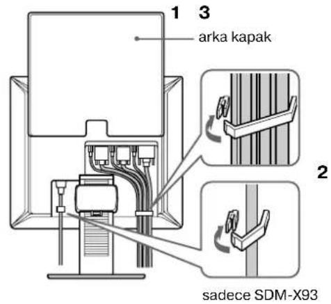 SONY SDMX73 - Kur 4: Kabloları ve kordonları toplayın - 1