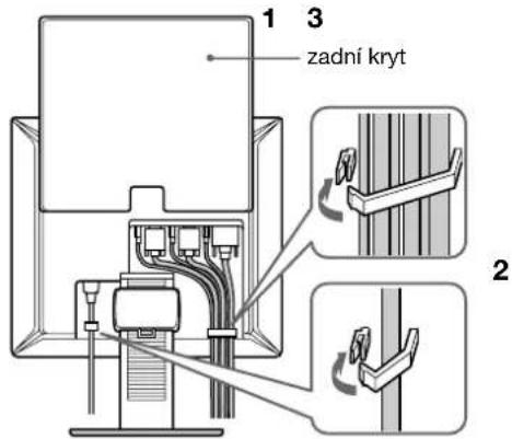 SONY SDMX73 - Instalace 4: Svázání přívodů a kabelů - 1