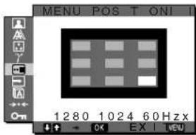 SONY SDMX73 - MENU POSITION menü - 1