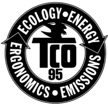 SONY SDMX72 - TCO'95 Eco-document (for the black model) - 1