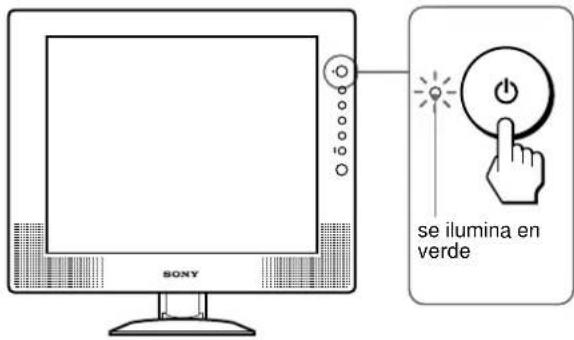 SONY SDMX72 - Paso 6: Encendido del monitor y el ordenador - 2