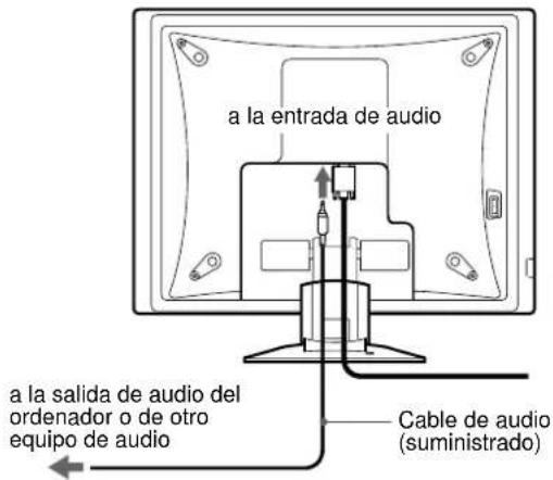 SONY SDMX72 - Paso 3: Conexión del cable de audio - 1