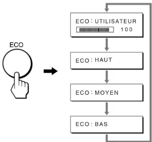 SONY SDMS53 - Réduction de la consommation électrique (Mode-ECO) - 1