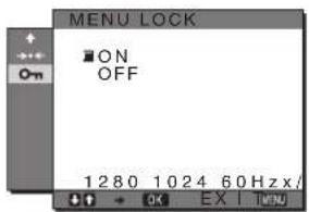 SONY SDMS53 - MENU LOCK (sayfa 14) - 1