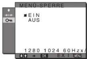 SONY SDMS53 - MENÜ-SPERRE (Seite 14) - 1
