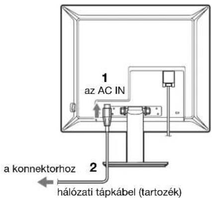SONY SDMS53 - lépés: Csatlakoztassa a tápkábelt - 2