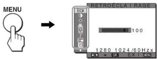 SONY SDMS53 - Pilotage par menu - 1