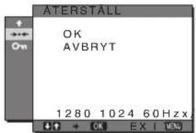 SONY SDMS53 - ÅTERSTÄLL →← (sid. 14) - 1