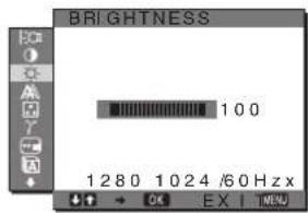 SONY SDMS53 - BRIGHTNESS - 1