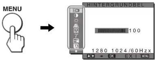 SONY SDMS53 - Navigieren in den Menüs - 1