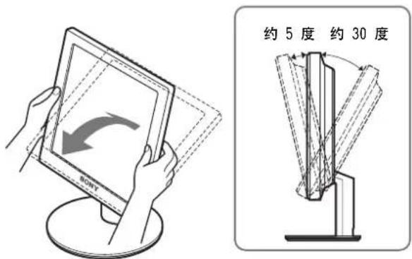 SONY SDMS53 - 安装 5: 调整倾斜 - 1