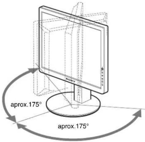 SONY SDMS53 - Configuración 5: Ajuste de la inclinación - 2