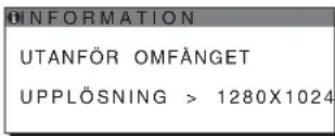 SONY SDMS53 - Om "xxx.xkHz/ xxxHz" visas - 2