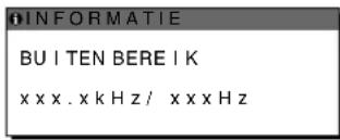 SONY SDMS53 - Als "xxx.x kHz/xxx Hz" wordt weergegeven - 1