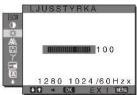 SONY SDMS53 - ③ LJUSSTYRKA (sid. 11) - 1