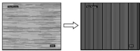 SONY SDMS53 - ■ Regolare manualmente la nitidezza dell'immagine (FASE/PIXEL) - 1