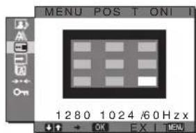 SONY SDMHX95 - - MENU POSITION nabídka - 1