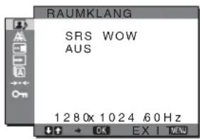SONY SDMHX95 - Wahlen Sie mit den Tasten / den gewürschten Modus aus und drücken Sie OK. - 1