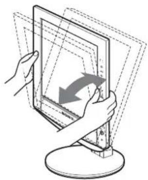 SONY SDMHX95 - Installation 6: Reglez l'orientation et l'inclinaison - 1