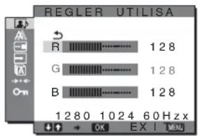 SONY SDMHX95 - Réglage précis de la température des couleurs - 1