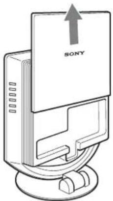 SONY SDMHX95 - Rimuovere il coperchio posteriore. - 1