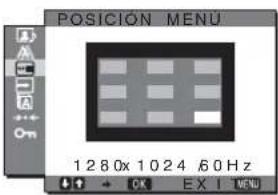 SONY SDMHX95 - Menu POSICION MENU - 1