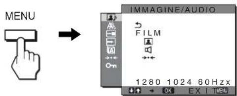 SONY SDMHX95 - Modalità di spostamento all'interno del menu - 1