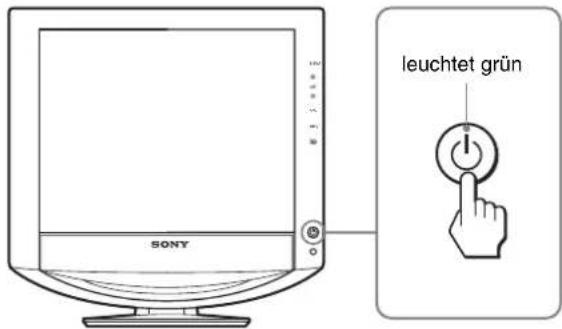 SONY SDMHX95 - Schritt 5: Einschalten von Monitor und Computer - 1