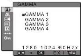 SONY SDMHX95 - Regulacja jasnosci obrazu (BRIGHTNESS) - 1