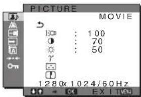 SONY SDMHX95 - menu - 1
