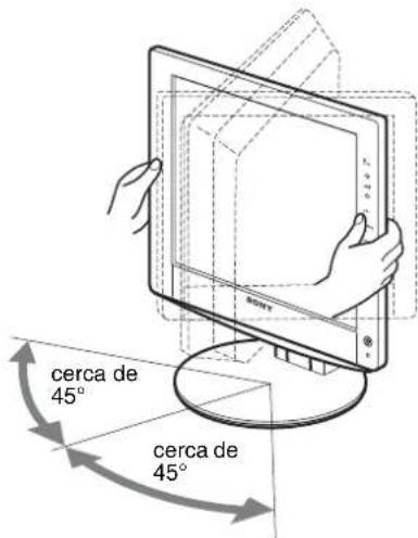 SONY SDMHX95 - Configuração 6: Ajustar a inclinação e a rotação horizontal - 3