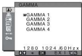 SONY SDMHX95 - Het GAMMA yanpassen - 1