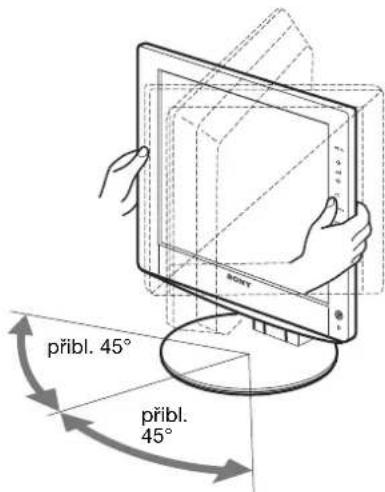 SONY SDMHX95 - Instalace 6:Nastavte náklon a otočné Čep - 3