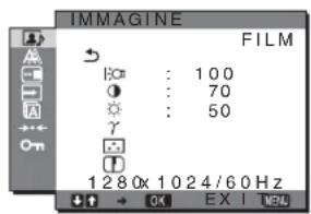 SONY SDMHX95 - ■ Menu IMMAGINE - 1