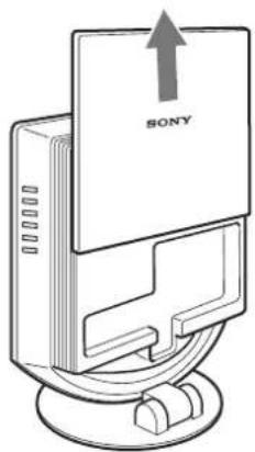 SONY SDMHX95 - Csusztaffa hel a hatso fedolapot. - 1