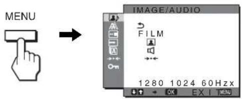 SONY SDMHX95 - Pilotage par menu - 1