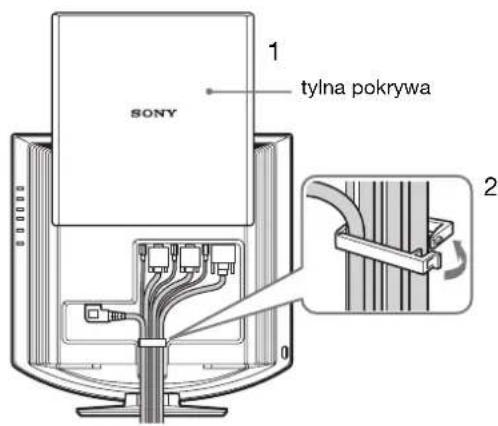 SONY SDMHX95 - Konfiguracja 4:Zbieranie przewodów i kabli - 1