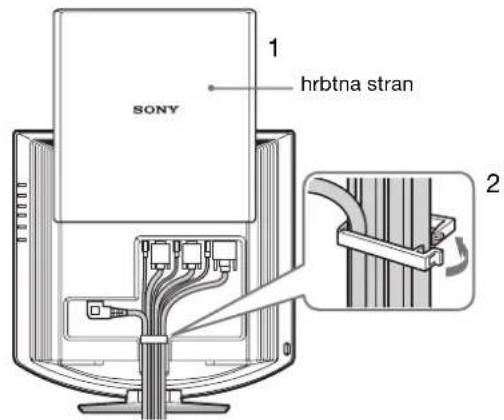 SONY SDMHX95 - Nastavitev 4:Združite kable - 1