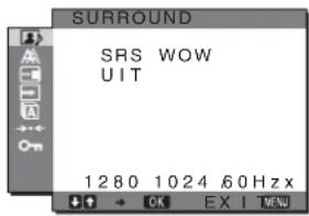 SONY SDMHX95 - SURROUND aanpassen - 1