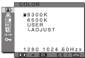 SONY SDMHX75 - COLOR ayarlama - 1