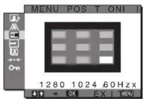 SONY SDMHX75 - Menu MENU POSITION - 1