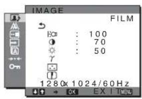 SONY SDMHX75 - ■ Menu IMAGE - 1